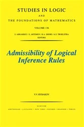 Book cover of Admissibility of Logical Inference Rules by V.V. Rybakov