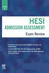 Book cover of Admission Assessment Exam Review E-Book (5th ed.) by HESI
