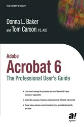 Book cover of Adobe Acrobat 6 by Donna L. Baker