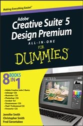 Book cover of Adobe Creative Suite 5 Design Premium All-in-One For Dummies (2nd ed.) by Jennifer Smith