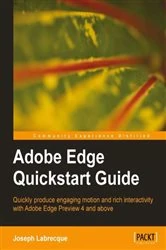 Book cover of Adobe Edge Quickstart Guide by Joseph Labrecque