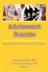 Book cover of Adolescent Suicide by Barry Garfinkel