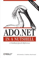 Book cover of ADO.NET in a Nutshell by Bill Hamilton