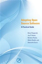 Book cover of Adopting Open Source Software by Brian Fitzgerald