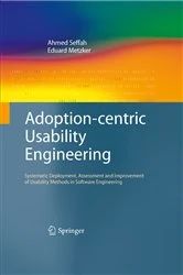 Book cover of Adoption-centric Usability Engineering by Ahmed Seffah