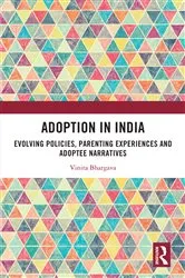 Book cover of Adoption in India by Vinita Bhargava