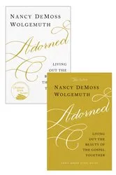 Book cover of Adorned Book and Study Guide Set by Nancy DeMoss Wolgemuth