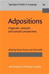 Book cover of Adpositions by Dennis Kurzon