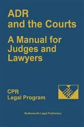 Book cover of ADR and the Courts by Erika S. Fine