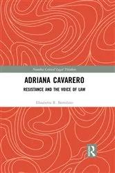 Book cover of Adriana Cavarero by Elisabetta R. Bertolino