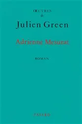 Book cover of Adrienne Mesurat by Julien Green