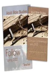 Book cover of Adult Bible Studies Spring 2022 Teacher/Commentary Kit by David Mosser