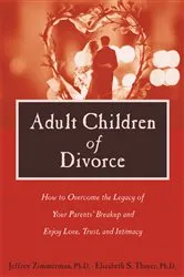 Book cover of Adult Children of Divorce by Elizabeth Thayer