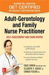 Book cover of Adult-Gerontology and Family Nurse Practitioner: Self-Assessment and Exam Review by Craig Sorkin