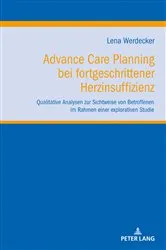 Book cover of Advance Care Planning bei fortgeschrittener Herzinsuffizienz by Unknown