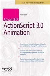 Book cover of AdvancED ActionScript 3.0 Animation by Keith Peters
