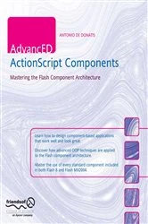 Book cover of AdvancED ActionScript Components by Antonio De Donatis