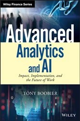 Book cover of Advanced Analytics and AI by Tony Boobier