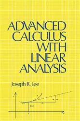 Book cover of Advanced Calculus with Linear Analysis by Unknown