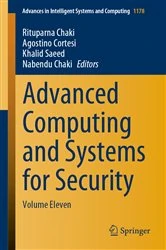 Book cover of Advanced Computing and Systems for Security by Rituparna Chaki