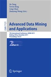 Book cover of Advanced Data Mining and Applications by Jie Tang