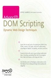 Book cover of AdvancED DOM Scripting by Jeffrey Sambells