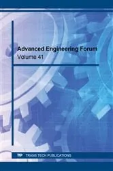 Book cover of Advanced Engineering Forum Vol. 41 by Unknown