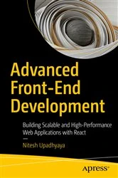 Book cover of Advanced Front-End Development by Nitesh Upadhyaya