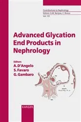 Book cover of Advanced Glycation End Products in Nephrology by A. D'Angelo