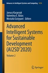 Book cover of Advanced Intelligent Systems for Sustainable Development (AI2SD’2020) by Janusz Kacprzyk