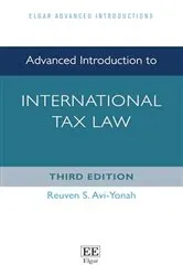 Book cover of Advanced Introduction to International Tax Law (3rd ed.) by Reuven S Avi-Yonah