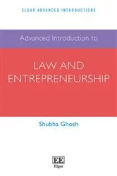 Book cover of Advanced Introduction to Law and Entrepreneurship by Unknown