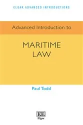 Book cover of Advanced Introduction to Maritime Law by Paul Todd