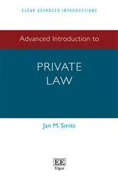 Book cover of Advanced Introduction to Private Law by Jan M. Smits