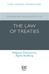 Book cover of Advanced Introduction to the Law of Treaties by Unknown