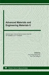 Book cover of Advanced Materials and Engineering Materials X by Peng Sheng Wei
