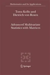 Book cover of Advanced Multivariate Statistics with Matrices by Unknown