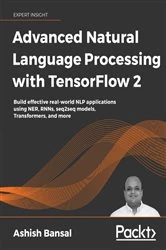 Book cover of Advanced Natural Language Processing with TensorFlow 2 by Ashish Bansal