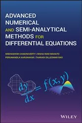 Book cover of Advanced Numerical and Semi-Analytical Methods for Differential Equations by Snehashish Chakraverty
