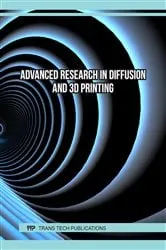 Book cover of Advanced Research in Diffusion and 3D Printing by Triwiyanto Triwiyanto