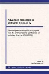 Book cover of Advanced Research in Materials Science IV by Jav Davaasambuu