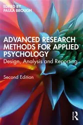 Book cover of Advanced Research Methods for Applied Psychology (2nd ed.) by Paula Brough