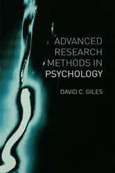Book cover of Advanced Research Methods in Psychology by David Giles