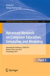 Book cover of Advanced Research on Computer Education, Simulation and Modeling by Sally Lin