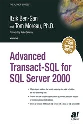 Book cover of Advanced Transact-SQL for SQL Server 2000 by Itzik Ben-Gan