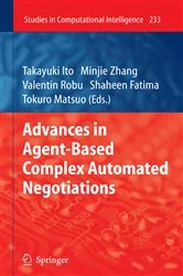 Book cover of Advances in Agent-Based Complex Automated Negotiations by Takayuki Ito