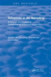 Book cover of Advances In Air Sampling by American Conference of Governmental Industrial Hygienists