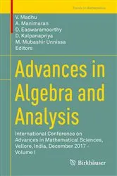 Book cover of Advances in Algebra and Analysis by V. Madhu
