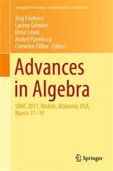 Book cover of Advances in Algebra by Jörg Feldvoss