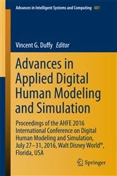 Book cover of Advances in Applied Digital Human Modeling and Simulation by Vincent G. Duffy